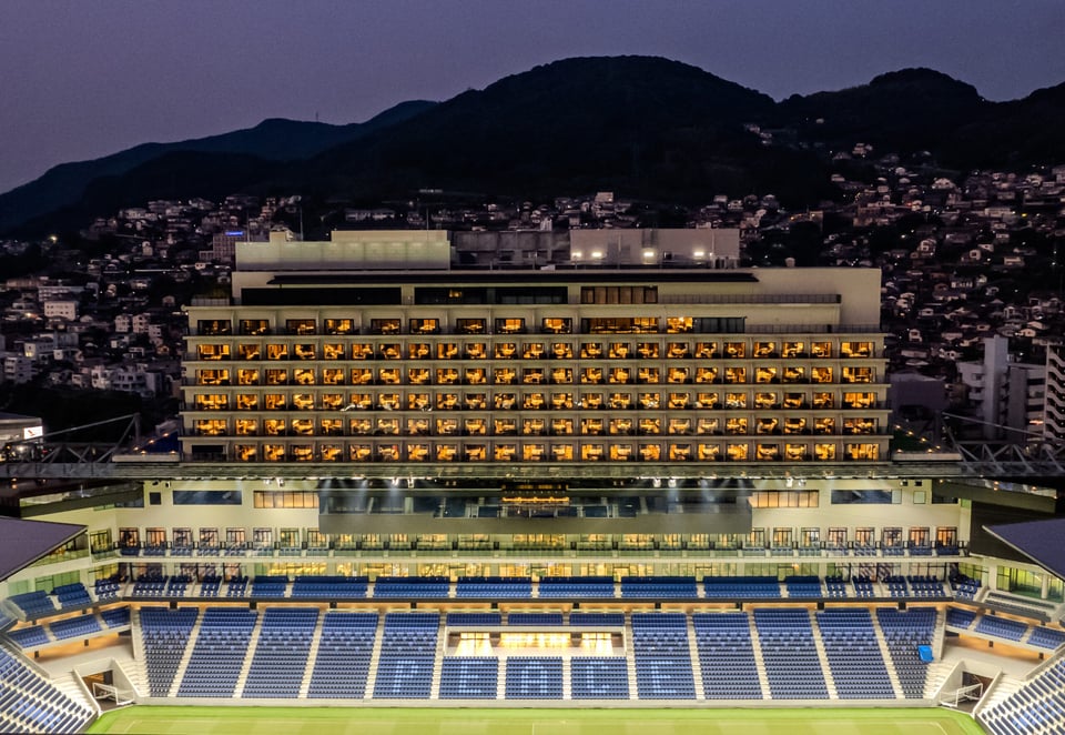 Stadium City Hotel Nagasaki, how it began