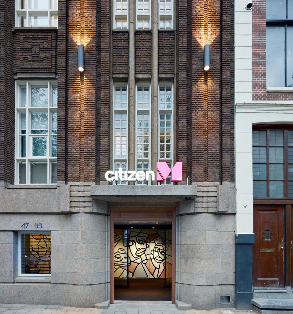 citizenM Amsterdam Amstel, how it began