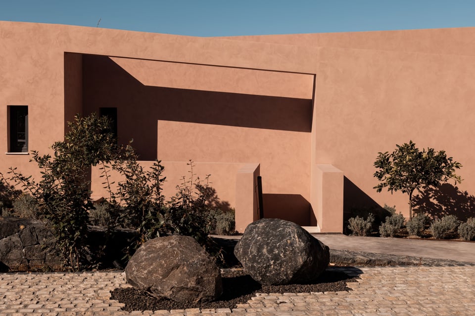 Domes Novos Santorini, Autograph Collection, how it began