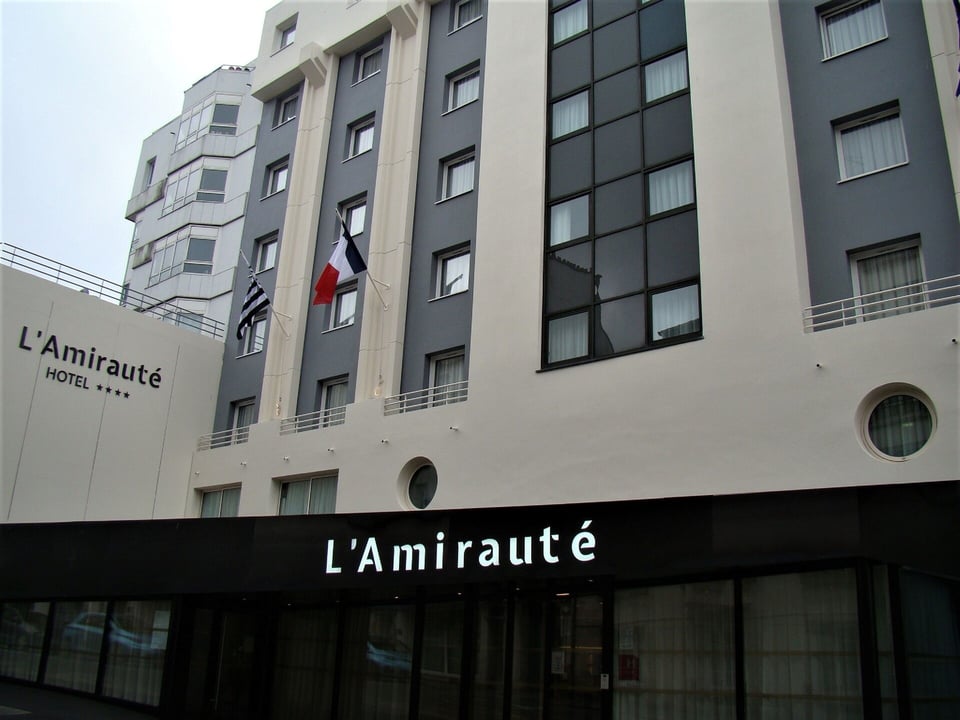 Hôtel Restaurant L'Amirauté Brest, how it began