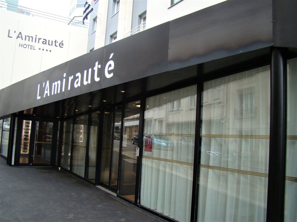 Hôtel Restaurant L'Amirauté Brest, how it began