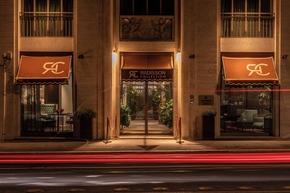 Radisson Collection Hotel, Roma Antica, how it began