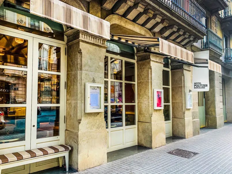 Hotel Pulitzer Barcelona, how it began