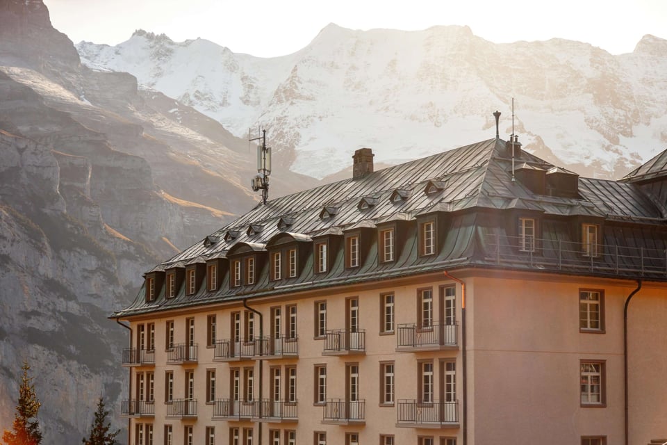 Mürren Palace, how it began