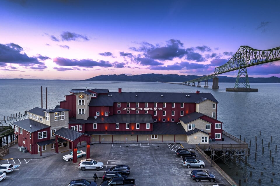 Cannery Pier Hotel & Spa, how it began