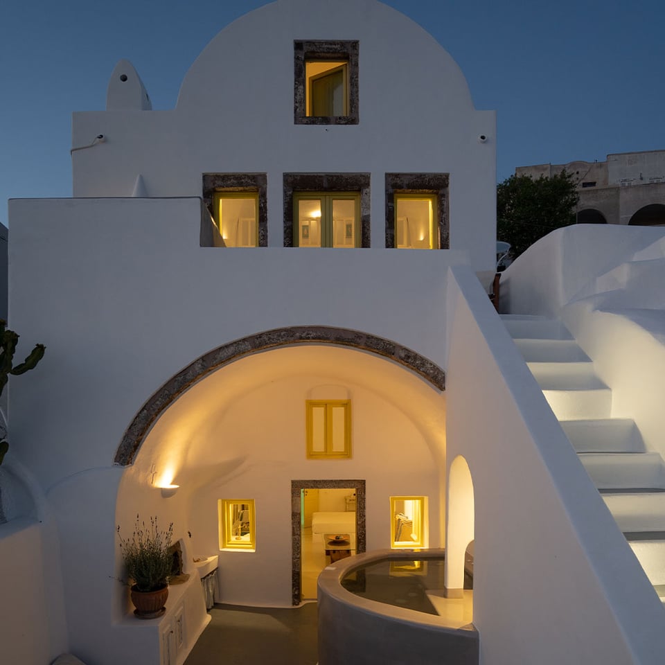 Valsamo Suites Santorini, how it began