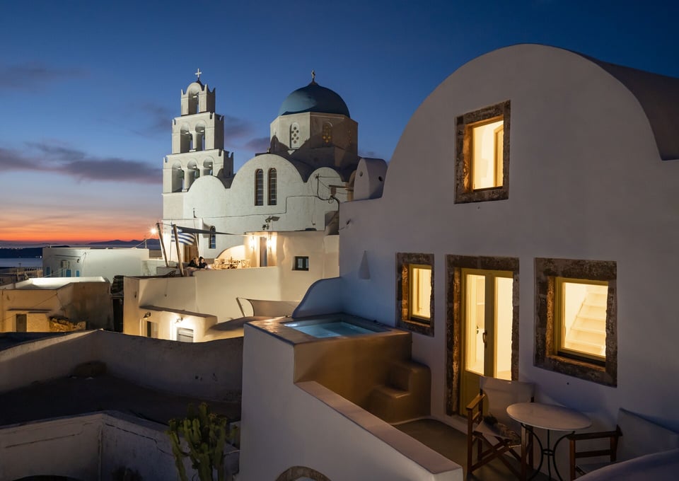 Valsamo Suites Santorini, how it began