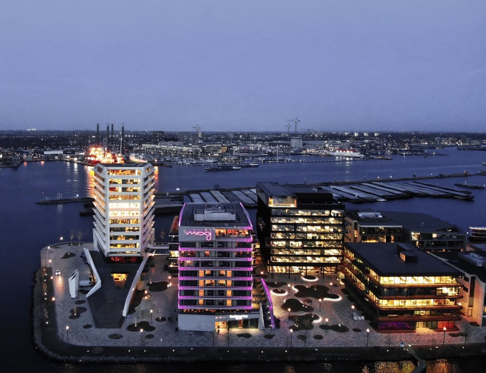 Moxy Amsterdam Houthavens, how it began