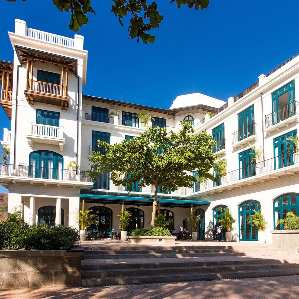 Santarena Hotel at Las Catalinas, how it began