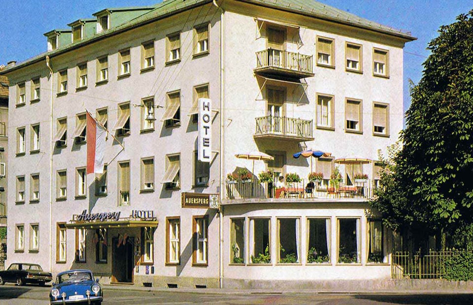 Hotel & Villa Auersperg Salzburg, how it began