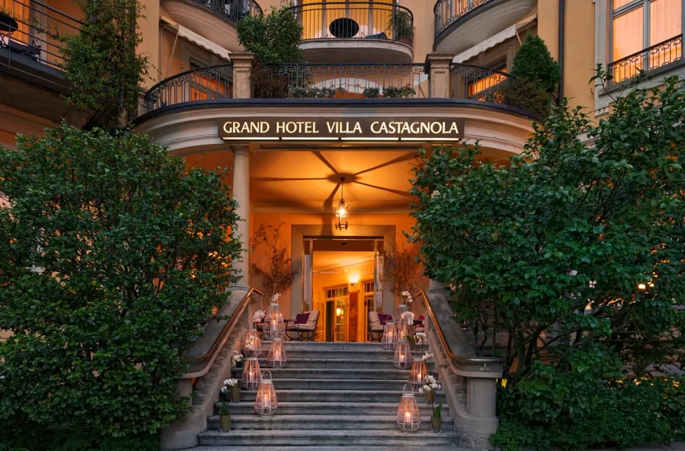 Grand Hotel Villa Castagnola, how it began