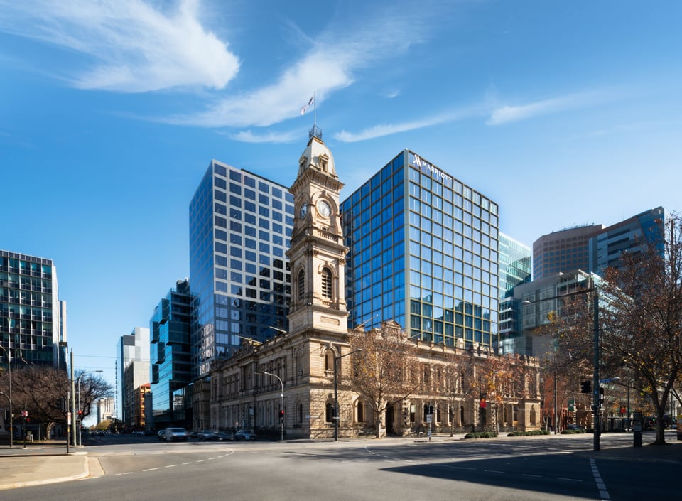 Adelaide Marriott Hotel, how it began