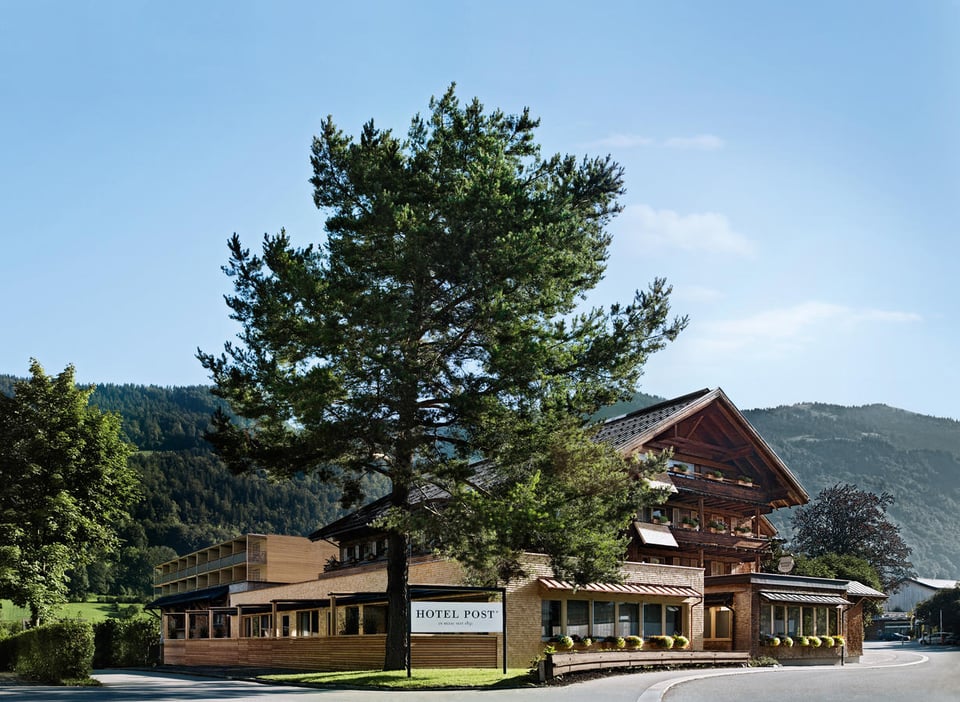 Hotel Post Bezau, how it began