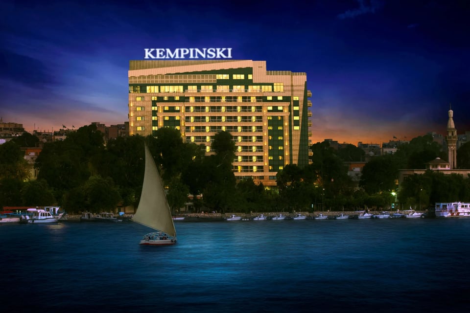 Kempinski Nile Hotel Garden City Cairo, how it began