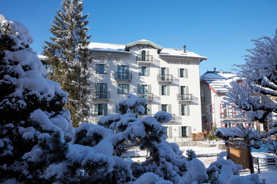 Grand Hôtel Soleil d'Or - Hôtel Megève, how it began