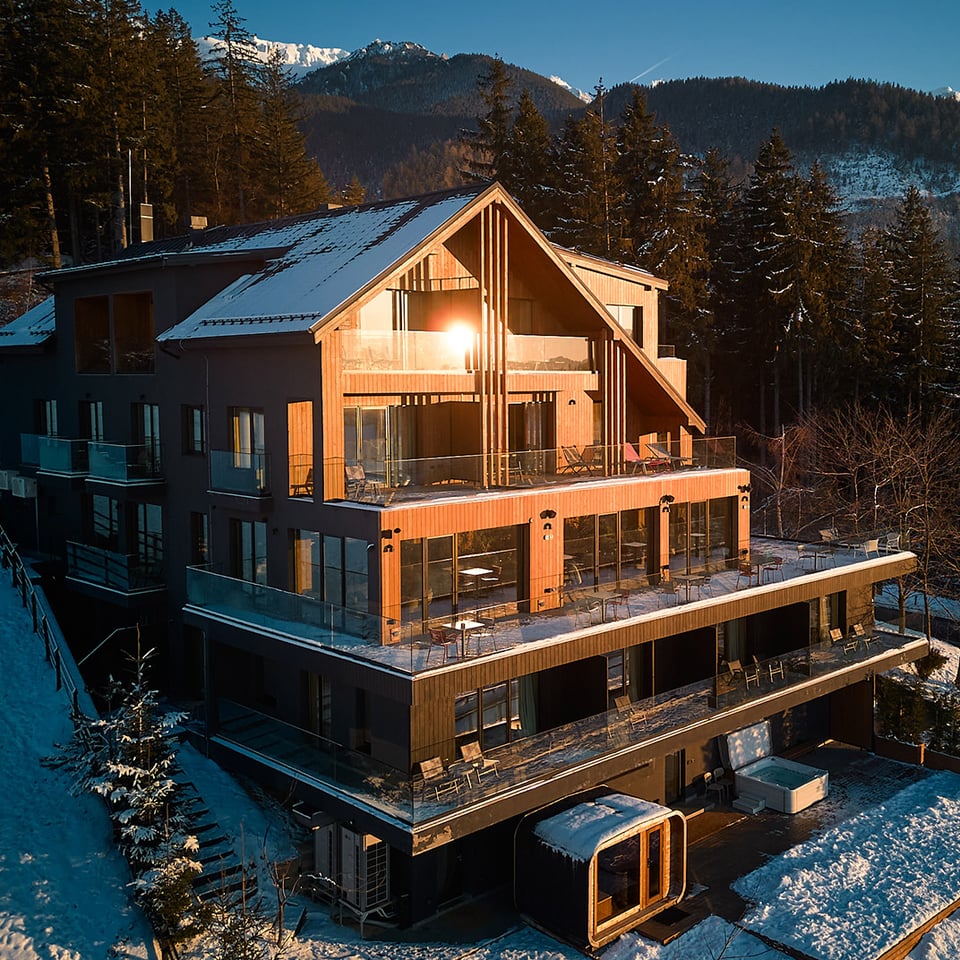 The Pines Bucegi Lodge, how it began