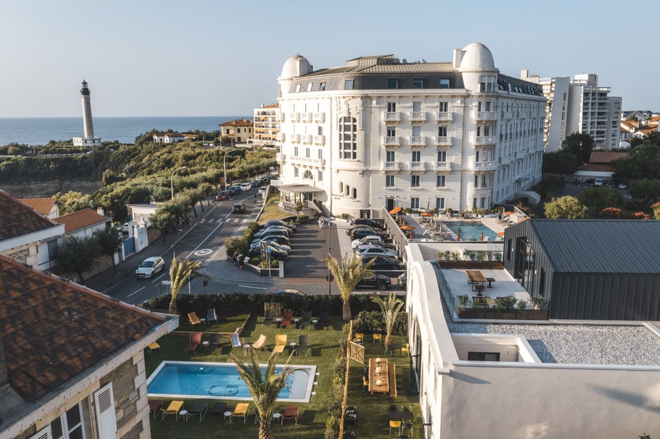 Hôtel Le Garage Biarritz, how it began