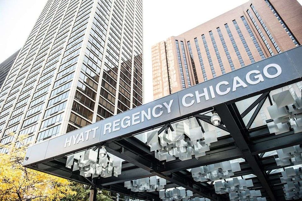 Hyatt Regency Chicago, how it began