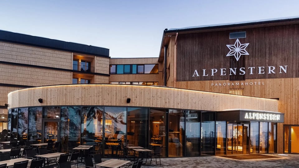 Hotel Alpenstern, how it began