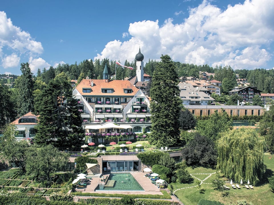 Parkhotel Holzner, how it began