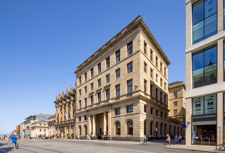 The Edinburgh Grand, a Luxury Collection Hotel, Edinburgh, how it began