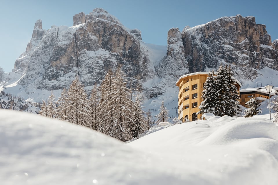 Kolfuschgerhof Mountain Resort&Spa in Dolomites Colfosco - Corvara - Alta Badia, how it began