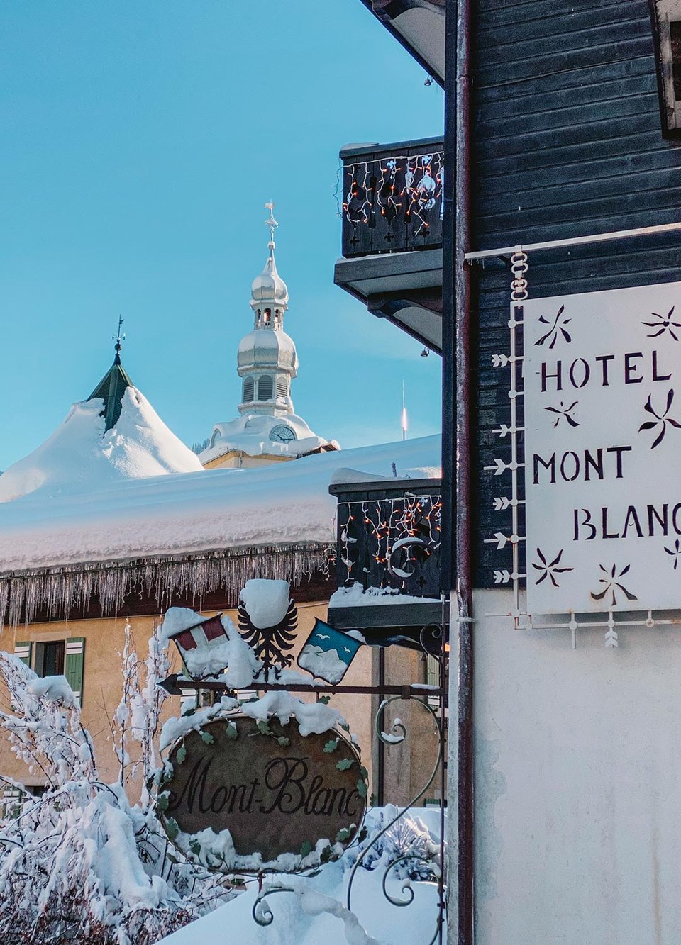 Hôtel Mont-Blanc Megève, how it began