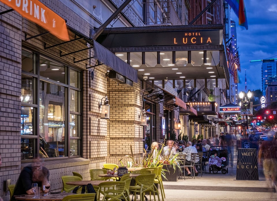 Hotel Lucia, how it began
