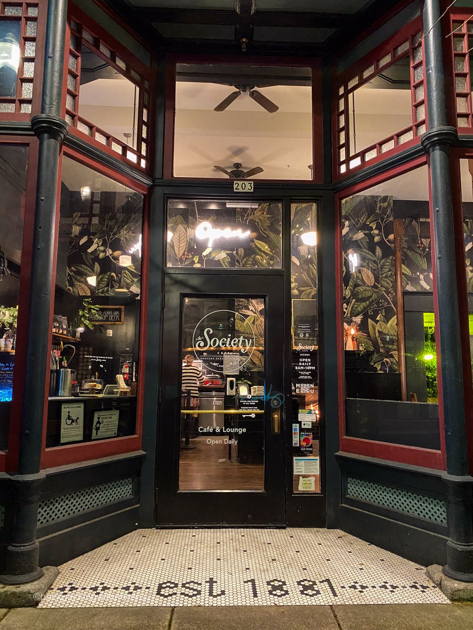 The Society Hotel - Portland, how it began