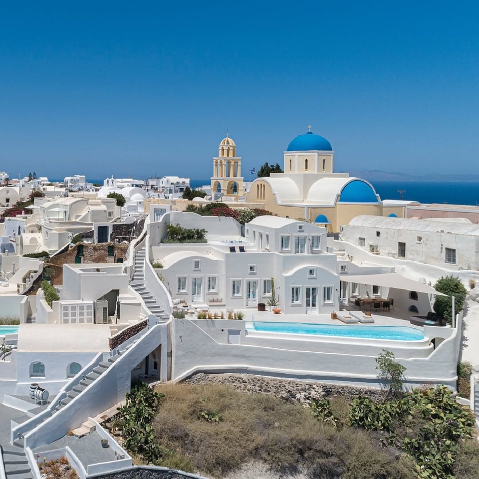 Canaves Oia Suites, how it began