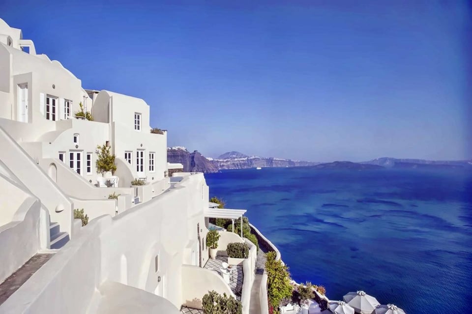 Canaves Oia Suites, how it began