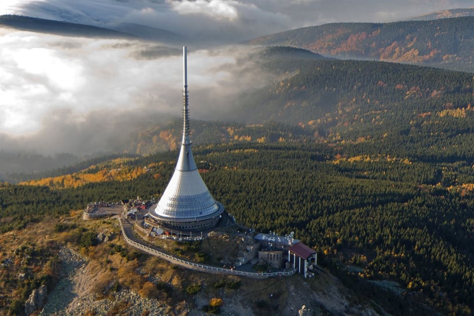 Ještěd Tower, how it began