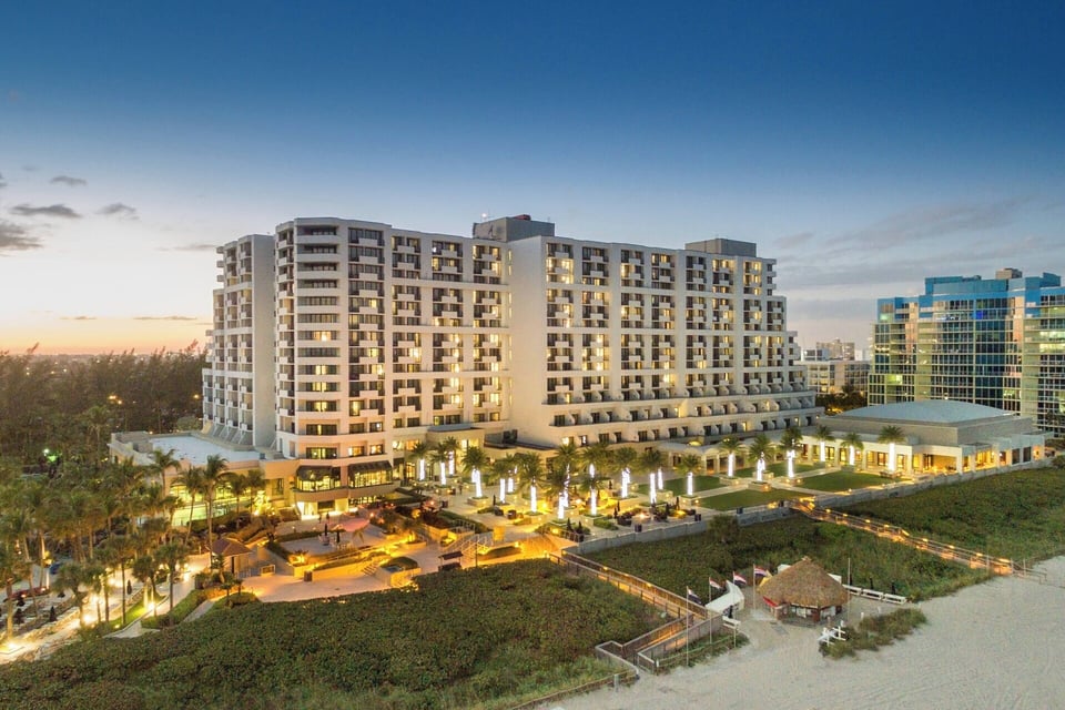 Fort Lauderdale Marriott Harbor Beach Resort & Spa, how it began