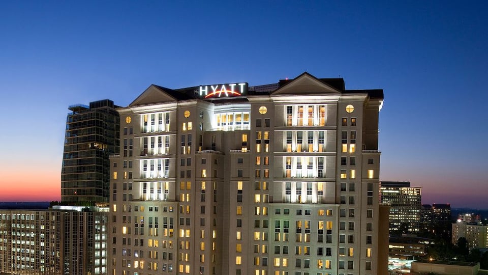 Grand Hyatt Atlanta in Buckhead, how it began