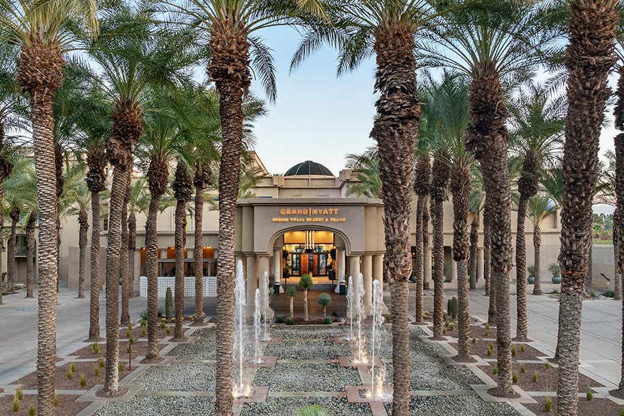 Grand Hyatt Indian Wells Resort & Villas, how it began