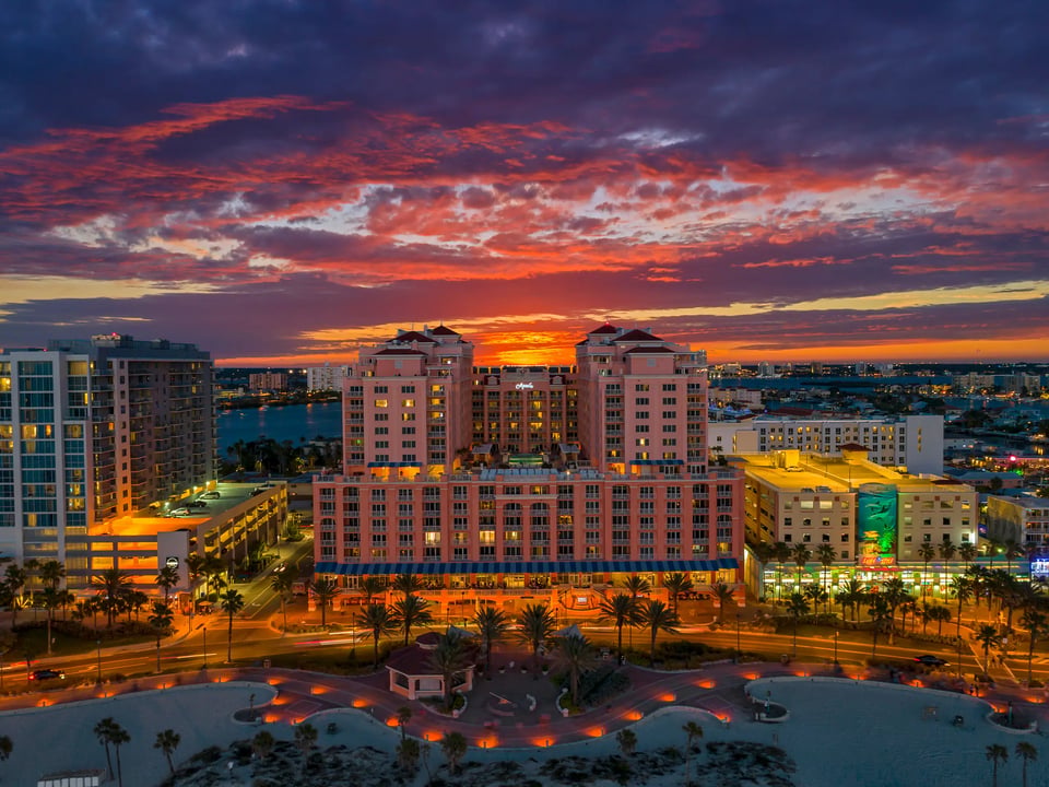 Hyatt Regency Clearwater Beach Resort and Suites, how it began