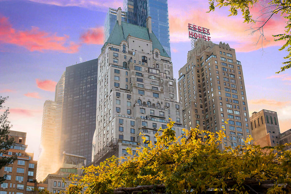 JW Marriott Essex House New York, how it began