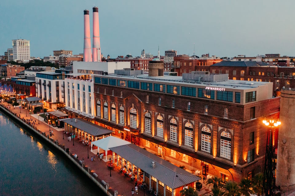 JW Marriott Savannah Plant Riverside District, how it began