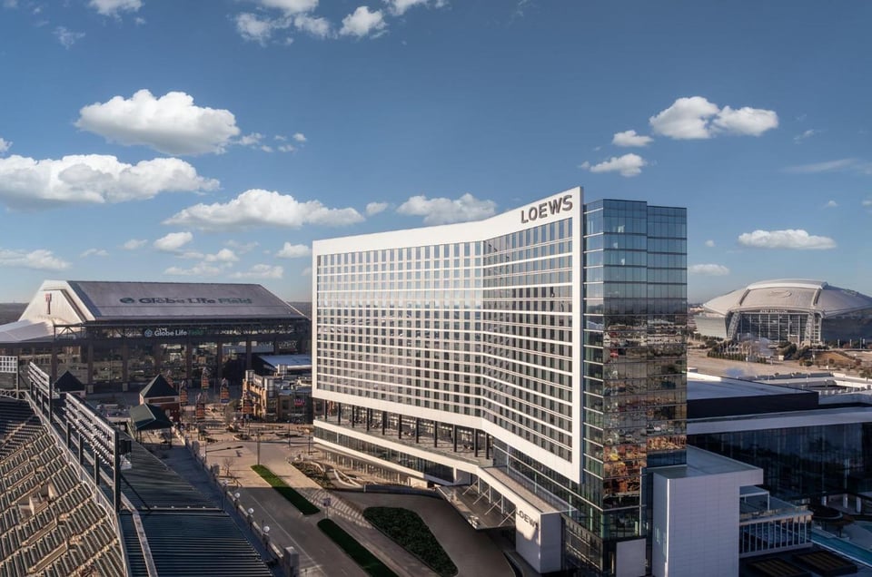 Loews Arlington Hotel & Convention Center, how it began