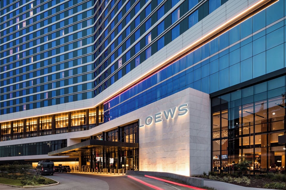 Loews Arlington Hotel & Convention Center, how it began