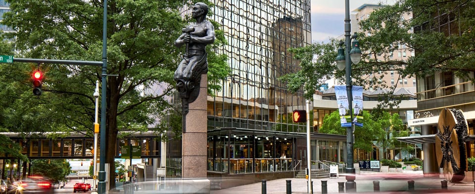 Omni Charlotte Hotel, how it began