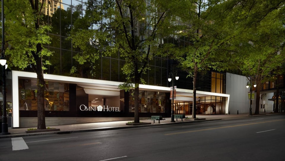 Omni Charlotte Hotel, how it began