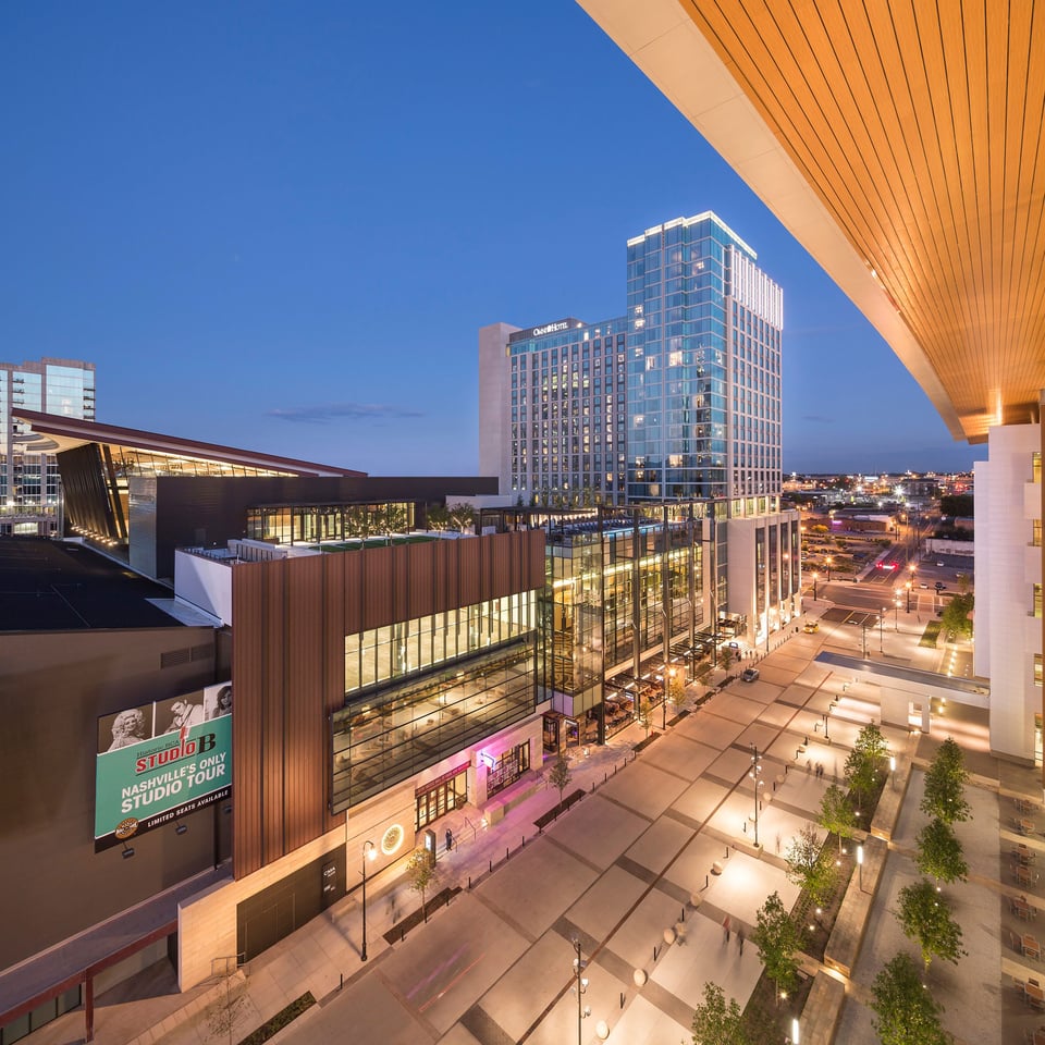 Omni Nashville Hotel, how it began