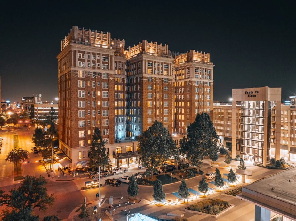 Skirvin Oklahoma City, a Hilton Hotel, how it began