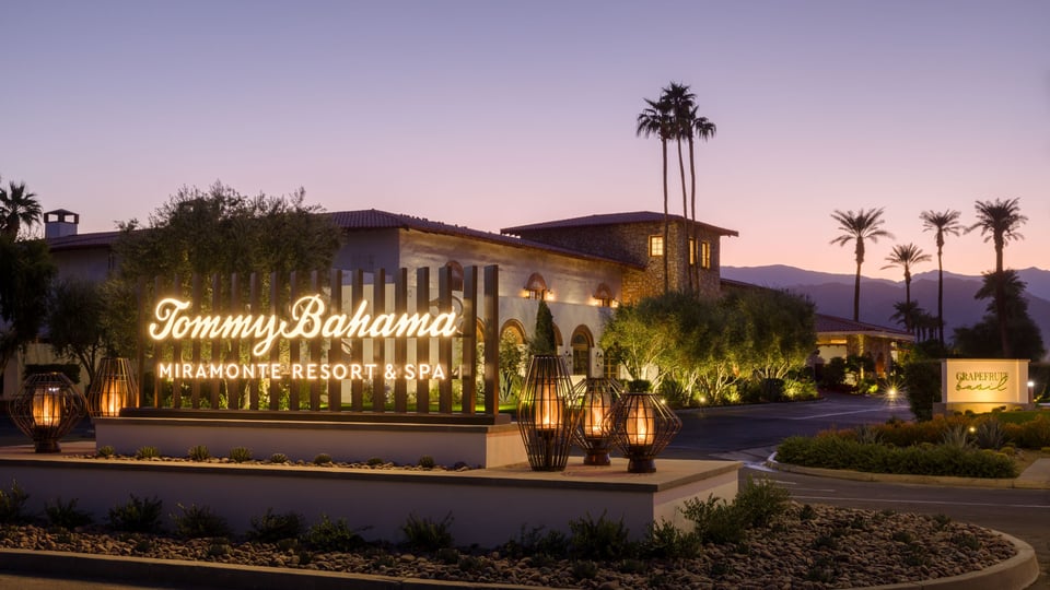 Tommy Bahama Miramonte Resort & Spa, how it began