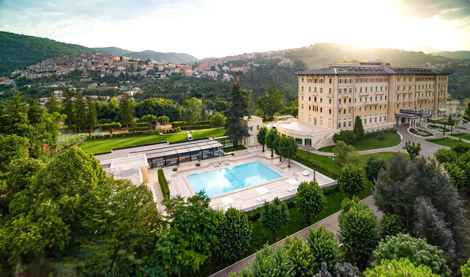 Palazzo Fiuggi, how it began