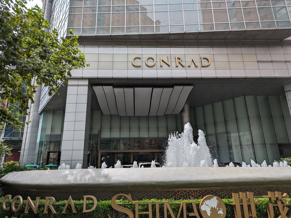 Conrad Shanghai, how it began