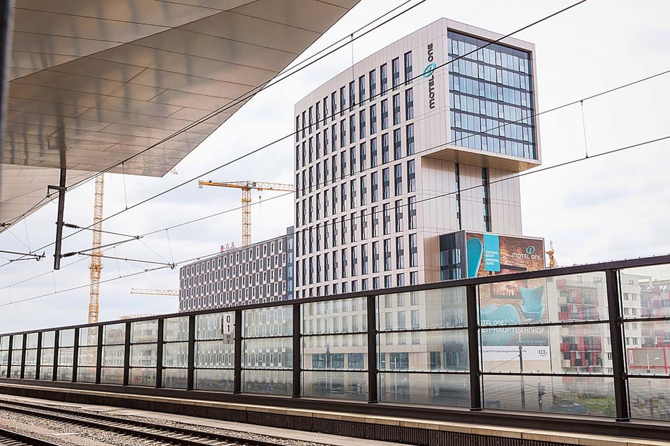 Hotel Motel One Wien-Hauptbahnhof, how it began
