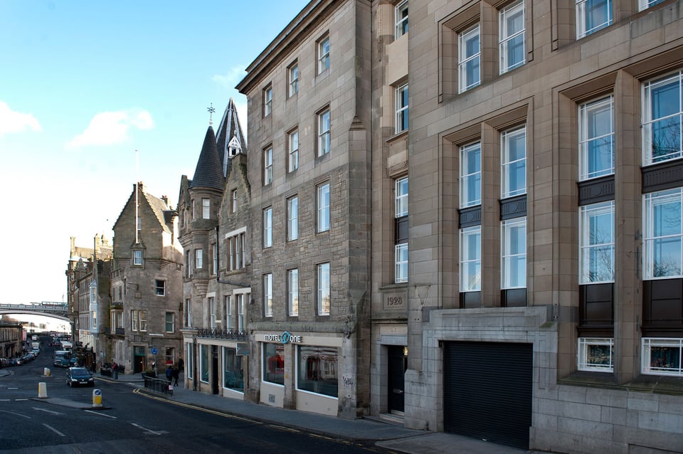 Motel One Edinburgh Royal, how it began