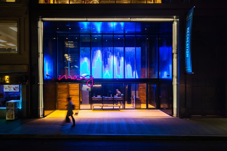 Moxy NYC Downtown, how it began